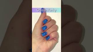 Ocean Funky Nails by Tracy Nguyen 🌊💅 Richmond BCs Hottest Trend nails artnail TracyNguyen [upl. by Kenweigh222]