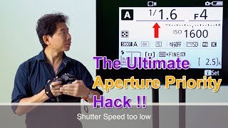 The Ultimate Aperture Priority Hack [upl. by Biagio773]