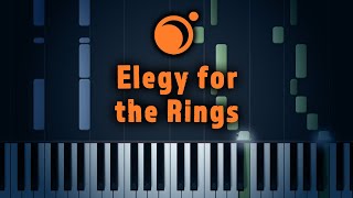 Elegy for the Rings  Outer Wilds Echoes of the Eye  Piano Visualization [upl. by Balough]