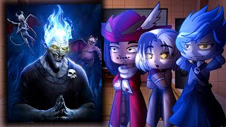 Disney villains react to DREAMWORKS VILLAINS [upl. by Magas]