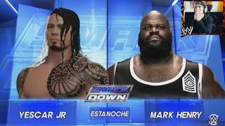 WWE 2K16 Mi Carrera  Bienvenidos a SMACKDOWN [upl. by Seniag]