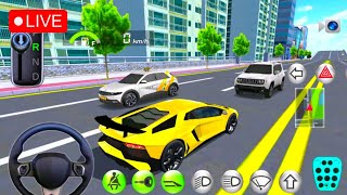 3D Driving Class Simulation  Funny Police Officer Refuel His Super Car Gas Crazy Driving Gameplay [upl. by Cardew]