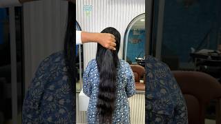 Permanent hair extensions ​⁠Indiancurlshyd hairstyle hyderabad longhair goodhair humanhair [upl. by Attiuqaj]