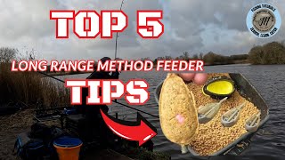 CATCH MORE FISH  TOP 5  LONG DISTANCE METHOD FEEDER TIPS [upl. by Cristabel128]