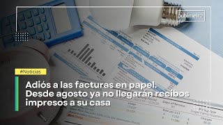 OJO porque las facturas de los SERVICIOS PÚBLICOS ya no llegarían a su casa [upl. by Gnuy]