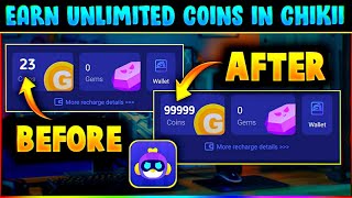 How To Get Unlimited Coins In Chikii App  Chikii App Me Coin Kaise Badhaye  Chikii GTA 5 [upl. by Anahpets814]