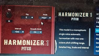 Harmonizer Valeton GP200 tutorial [upl. by Ellehcen238]