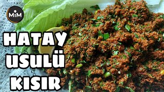 BİLDİĞİNİZ BÜTÜN KISIR TARİFLERİNİ UNUTUN 😃HATAY KISIRI TARİFİ👍 ANTAKYA USULÜ KISIR NASIL YAPILIR😋 [upl. by Bea]