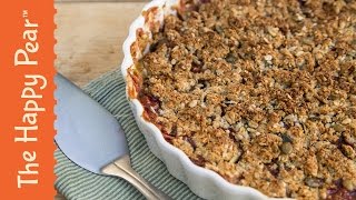 How to make Rhubarb Crumble  Super Easy Dessert Recipe [upl. by Eutnoj694]