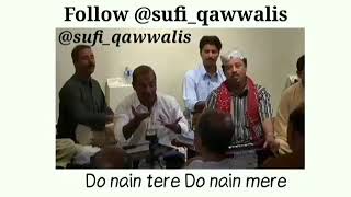 Do nain tere Do nain mere Ayaz Farid Sufi qawwali [upl. by Kristi]