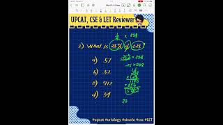 Math Reviewer Item 15 for UPCAT and Other College Entrance Exam [upl. by Ahsain508]