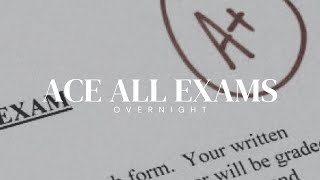 ⋆˚ ᡣ𐭩 𖥔˚ TOP OF YOUR CLASS ACE ALL EXAMS extremely powerful layered subliminal  fast results [upl. by Haymo]