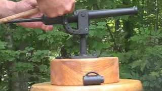 black powder breech loading swivel cannon [upl. by Tressa]