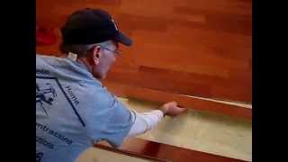 How to Install Engineered Hardwood Floor over a concrete [upl. by Nuajed288]