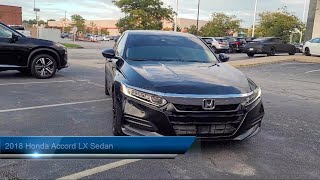 2018 Honda Accord LX Sedan Euclid Cleveland East Cleveland Cleveland Heights Mayfield Heights [upl. by Hadley258]