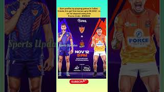 Today PKL update sportsupdates cricket sports games latestupdate kabaddi [upl. by Ajnos]