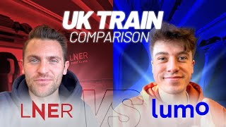 British Train BATTLE  First Class LNER vs Budget Lumo [upl. by Enia482]