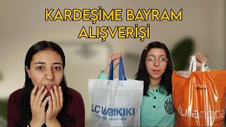 KARDEŞİME YENİ KIYAFETLER ALDIM ÇOK ŞAŞIRDI sinemgull [upl. by Ardnola]