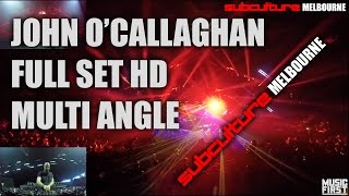 Subculture Melbourne  John OCallaghan Full Set Live HD  AMAZING NIGHT [upl. by Siubhan]