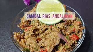 SAMBAL RIAS ANDALIMAN KHAS BATAK TOBA Yang suka pedas boleh dicoba [upl. by Eshman]