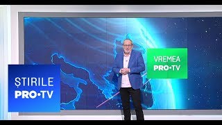 Stirile PRO TV  03012019  Busu a prezentat vremea pentru prima data dupa infarct [upl. by Airamak]