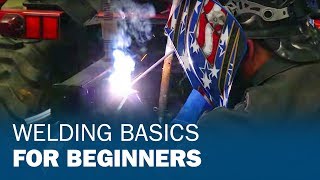 Welding Basics for Beginners [upl. by Hoffmann182]