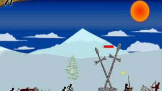 Stick war  Mission eleven  Ice hills walkthrough [upl. by Gerlac728]