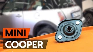 Comment remplacer coupelle damortisseur sur MINI COOPER 1 R50 R53 TUTORIEL AUTODOC [upl. by Atela]