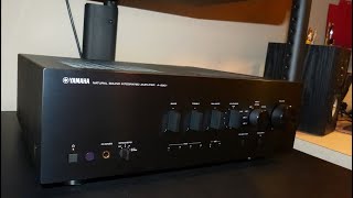 Yamaha AS801 Integrated Amplifier Review [upl. by Etnoled]