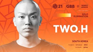 TwoH 🇰🇷  GRAND BEATBOX BATTLE 2021 WORLD LEAGUE  Solo Elimination [upl. by Samalla]