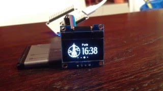 ESP8266 World Clock Demo [upl. by Burbank]