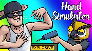 Hand Simulator Funny Moments  The Shake amp Bake and Beatbox Defusal [upl. by Eelrebmyk611]