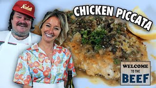 CHICKEN PICCATA  Welcome to the Beef w Matty amp Coco [upl. by Avruch]