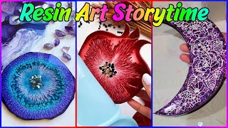 🟢 RESIN ART STORYTIME ✨Epoxy Resin Pouring Crafts 🌈 MEmu Wolf  Best TikTok Compilation Part 30 [upl. by Enimzzaj]