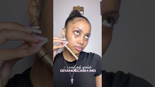 23 WEEK GRANDE COSMETICS LASH UPDATE lashserum [upl. by Greerson]