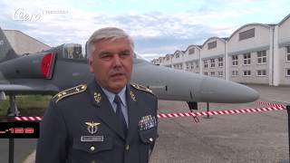 L39NG REFERENCE CZE Commander of the Czech Air Force Jaromír Šebesta [upl. by Eenafit270]