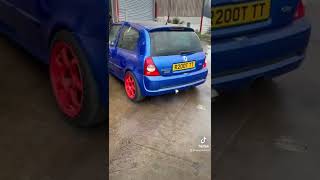 Audi TT Bam engine converted clio 182 built by D7R Fabrication [upl. by Yknip435]