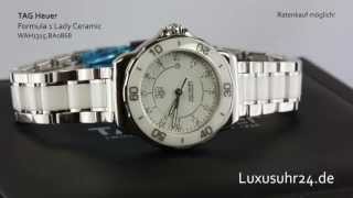 TAG Heuer Formula 1 Lady Ceramic WAH1315BA0868 Luxusuhr24 Ratenkauf ab 20 EuroMonat [upl. by Letnahc68]