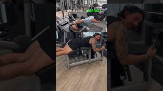 Hamstring training with ATG principles buildmuscle workout musclegrowth [upl. by Ydurt]