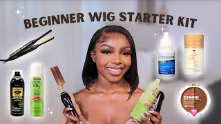 10 ESSENTIAL PRODUCTS FOR A PERFECT WIG INSTALL  Wig Install Starter Kit for BEGINNERS WigginsHair [upl. by Ehcadroj]