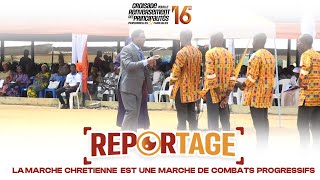 REPORTAGE CRPPF 2024 LA MARCHE CHRETIENNE UNE MARCHE DE COMBATS PROGRESSIFS [upl. by Yssis]