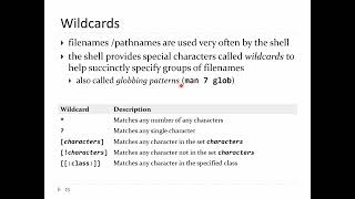 20240910 Wildcards globs Quoting Permissions [upl. by Rosy]