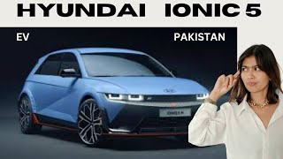 Hyundai Ionic 5 EV in Pakistan Autoshow 2024 [upl. by Htebazileharas]