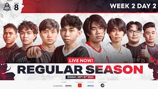 MPL SG Season 8 Regular Season Week 2 Day 2 [upl. by Haibot578]