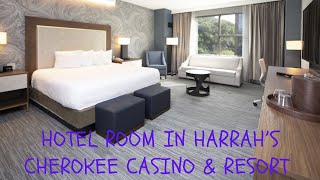 HOTEL ROOM TOUR AT HARRAHS CHEROKEE CASINO AND RESORT [upl. by Dorcas]