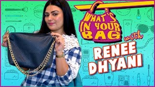 Renee Dhyanis Handbag SECRET REVEALED  Whats In Your Bag  TellyMasala [upl. by Mayes824]