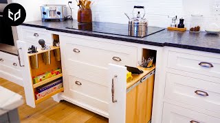 Ingenious Space Saving Kitchen Furniture  Smart Kitchen Design and Storage Ideas [upl. by Lessirg]