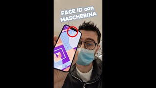 Usare il Face ID con la mascherina la novità di iOS 145 shorts [upl. by Nessaj58]