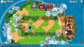 Tower Madness 2 55 Snowgrass Trail Hard 4 Stars [upl. by Derraj]