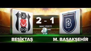 Beşiktaş 21 Medipol Başakşehir Maç Özeti HD 09102016 [upl. by Let48]